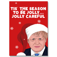 Boris Johnson Tis The Season Christmas Card